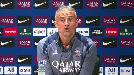 Luis Enrique "préoccupé" par le bruit autour de l'équipe