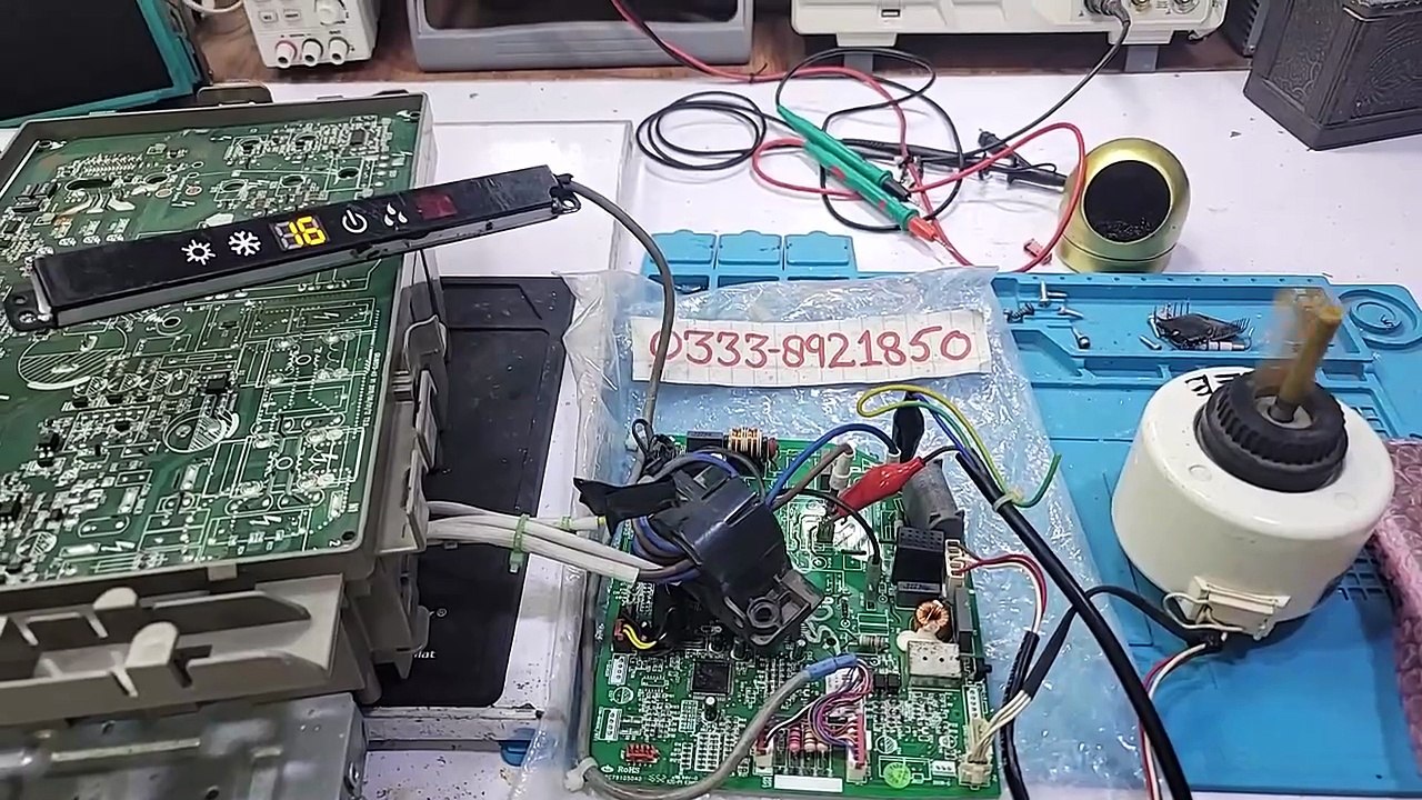 Gree Dc inverter ac P7 error code outdoor PCB Dc inverter AC PCB Training center