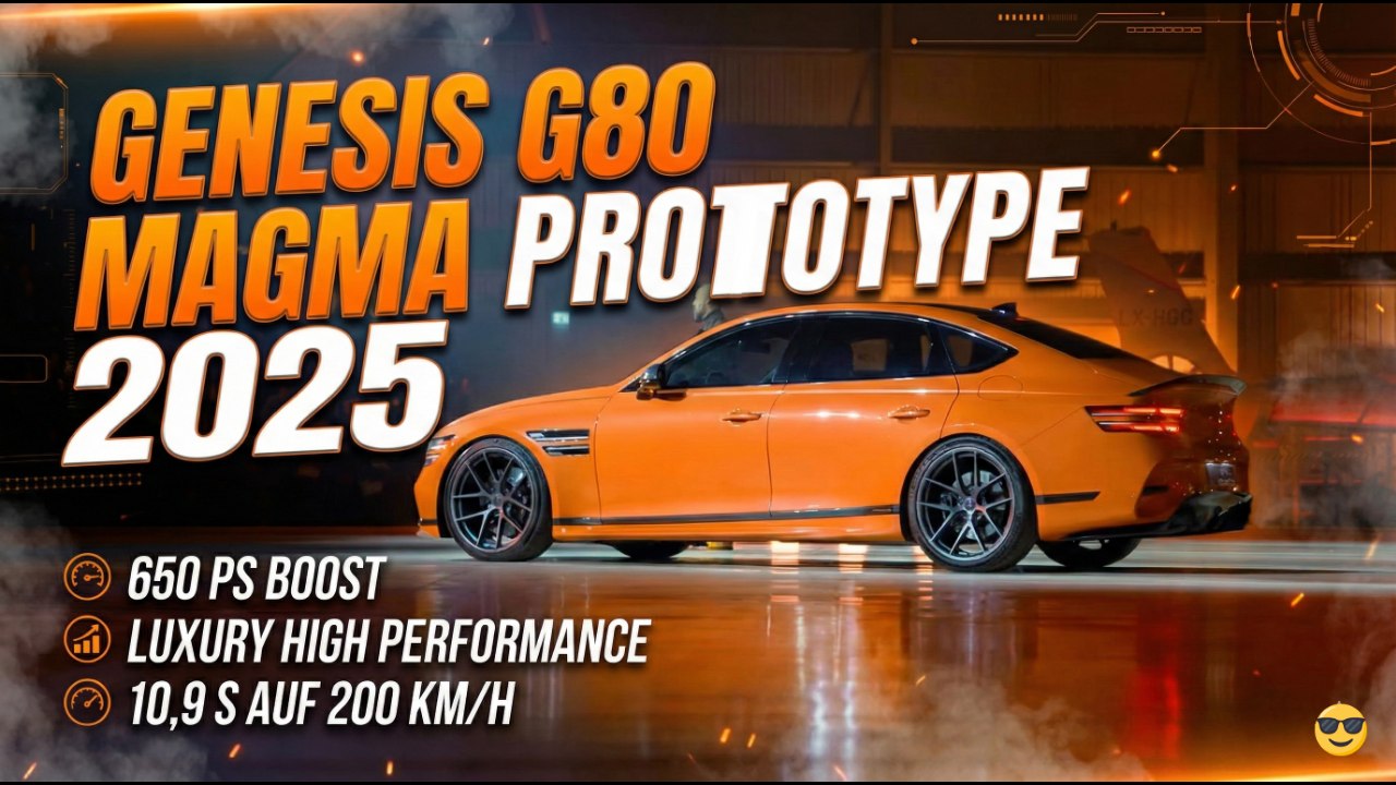 2025 Genesis G80 Magma – Das steckt hinter dem High-Performance-Prototyp