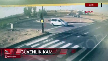 Mardin'de 3 aracın karıştığı kazada TIR alev aldı