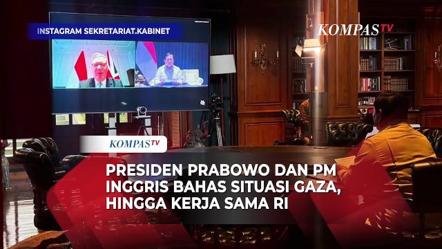 Presiden Prabowo dan PM Inggris Bahas Situasi Gaza hingga Kerja Sama Kampus UK di RI