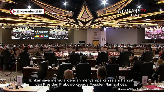 [FULL TERJEMAHAN] Pidato Perdana Wapres Gibran Depan Pemimpin Negara di KTT G20 Afrika Selatan