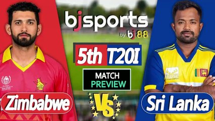 Sri Lanka vs Zimbabwe 2025 | SL vs ZIM 5th T20I Match Preview |