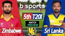 Sri Lanka vs Zimbabwe 2025 | SL vs ZIM 5th T20I Match Preview |