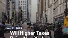 Will Higher Taxes Drive New Yorkers Out?