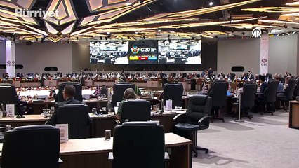 Cumhurbaşkanı Erdoğan Güney Afrika'daki G20 Zirvesi'nde konuştu