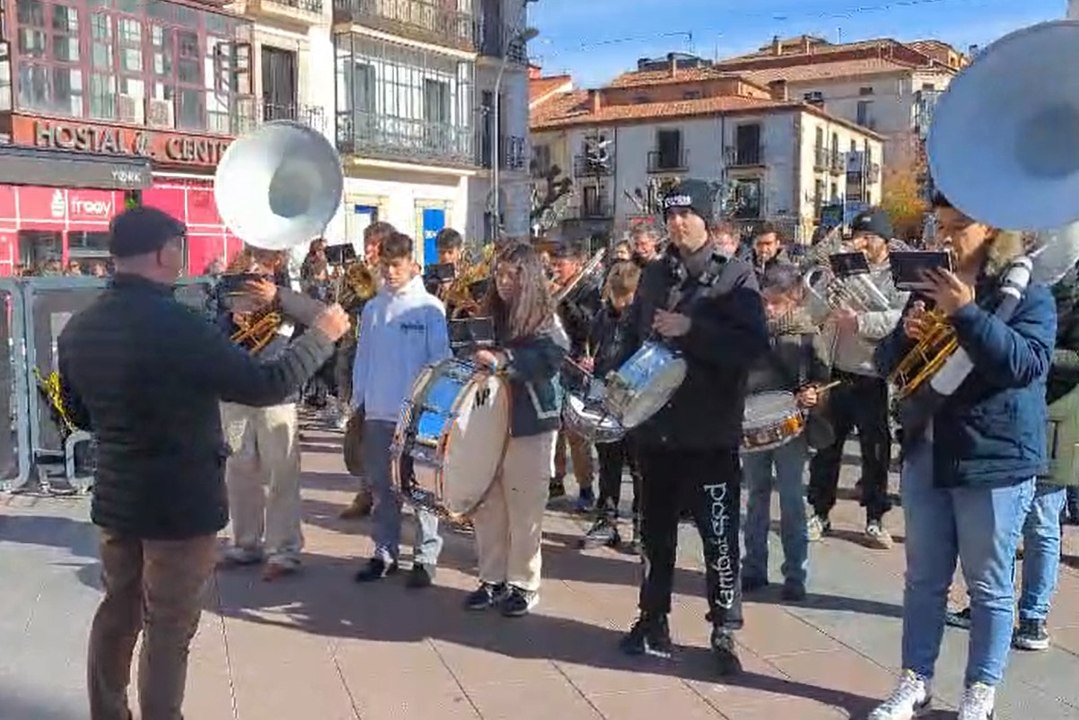 Así celebra la Banda de Música de Soria a su patrona, Santa Cecilia