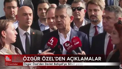 Özgür Özel'den Devlet Bahçeli'ye Silivri yanıtı