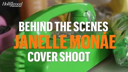 Behind-the-Scenes of Janelle Monáe's Frankenstein Transformation for Her THR Cover Shoot | THR Video
