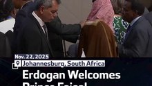 Erdogan Welcomes Prince Faisal At G20 Summit