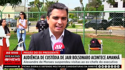Jair Bolsonaro tentou romper tornozeleira eletrônica, diz Alexandre de Moraes