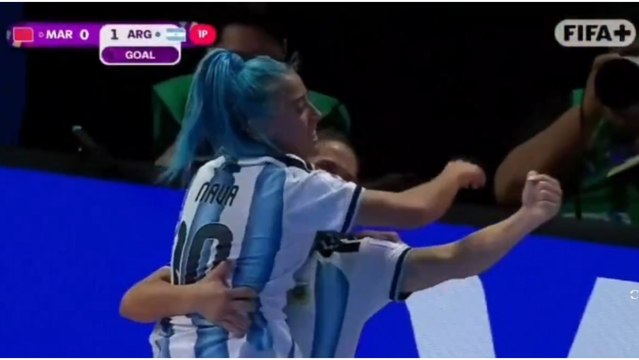 Así ha sido el primer gol de la historia del mundial de futbol sala femenino
