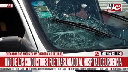 Accidente en el centro porteño termina con heridos y dos jóvenes fugitivas
