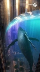 Is This Real? 🤯 A Massive Sphere of Water Floats Above NYC (Sora 2 AI)