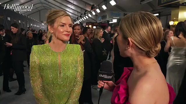 Rhea Seehorn Happy to Reunite With 'Better Call Saul' Castmates at the Emmys | THR Video