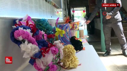 Emine Erdoğan Güney Afrika'da Uluslararası Maarif Okulu'nu ziyaret etti