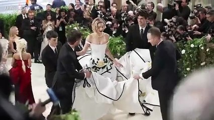 James Corden Teases His Role in New Play 'The Constituent' at the 2024 Met Gala | THR Video