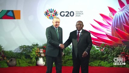 Kritik zirve başladı: Cumhurbaşkanı Erdoğan G20'de