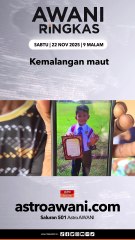 #AWANIRingkas 22 November 2025 | 9PM