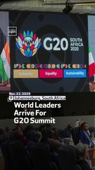 World Leaders Arrive For G20 Summit