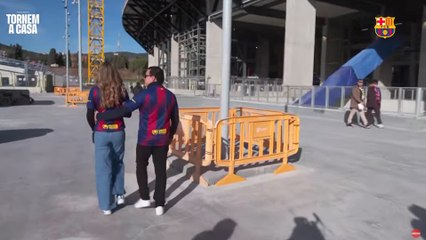 Historia del Barça: el momento en el que se abren las puertas para los aficionados del nuevo Spotify Camp Nou