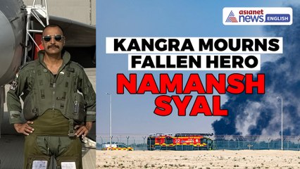 IAF Wing Commander Namansh Syal’s Death in Tejas Crash Leaves Kangra in Deep Mourning