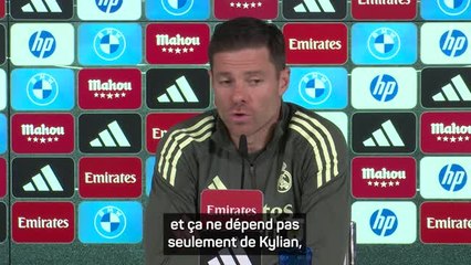 Real Madrid - Xabi Alonso : "Les buts ne dépendent pas que de Mbappé"