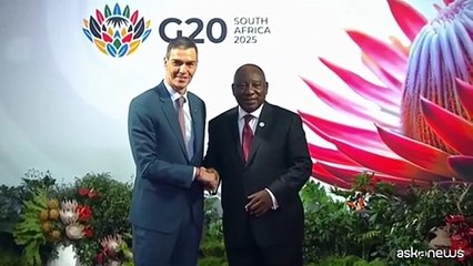 G20 Johannesburg, i leader al vertice senza Trump