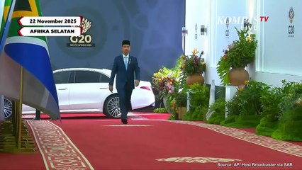 Detik-Detik Wapres Gibran Hadiri KTT G20 di Afrika Selatan, Wakili Presiden Prabowo