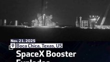 SpaceX Booster Explodes During Test
