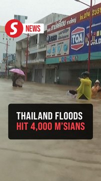 About 4,000 Malaysians affected by floods in Hat Yai and Songkhla