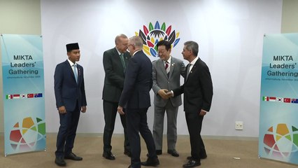 이 대통령, '믹타' 정상과 회동...의장국 맡아 회의 주재 / YTN