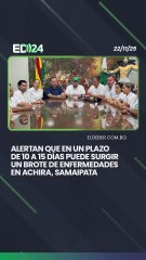 Alertan que en un plazo  de 10 a 15 días puede surgir un brote de enfermedades en Achira, samaipata