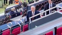 Reacción de Laporta por primera vez en el palco del Camp Nou: ¡llegó dos horas antes del partido!