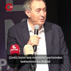 DEM Eş Başkanı Tuncer Bakırhan, CHP'nin Öcalan'ın ayağına gitmeme kararını kenara not ettiklerini söyledi.