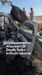 Aftermath Of Deadly Strike In South Lebanon