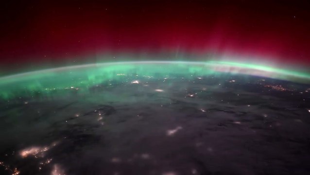 Aurora borealis captured in stunning time lapse by ISS astronaut
