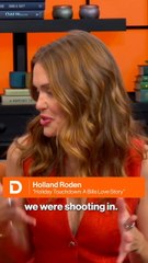 'Holiday Touchdown' Star Holland Roden Praises Bills Mafia For Snow Shoveling Skills