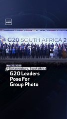 G20 Leaders Pose For Group Photo