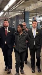 Queens subway slasher Tyquan Manassa perp walk