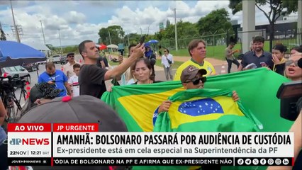 Prisão de Jair Bolsonaro: manifestantes entram em conflito na frente da Polícia Federal