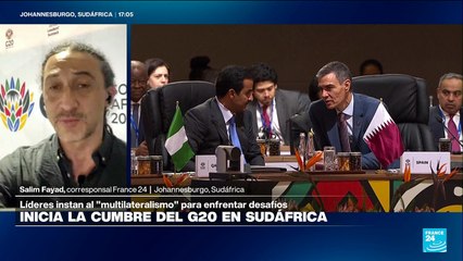 Desde Johannesburgo: G20 adopta declaración conjunta pese al boicot de EE. UU.