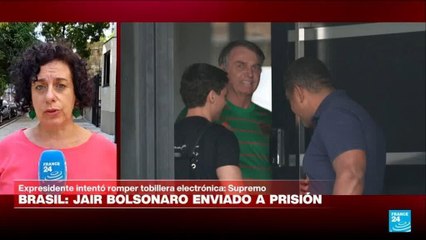 Desde Belém: el expresidente de Brasil, Jair Bolsonaro, fue encarcelado tras sospechas de fuga