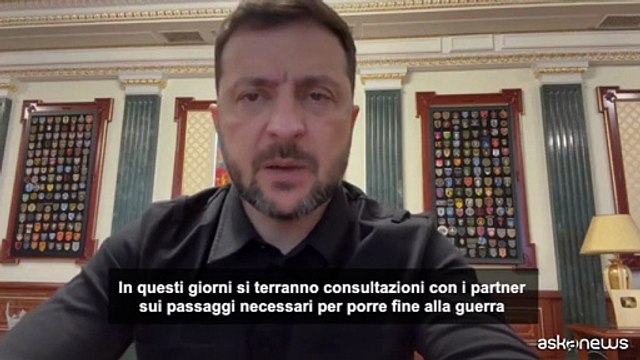 Zelensky: Delegazione pronta per colloqui di pace con USA in Svizzera