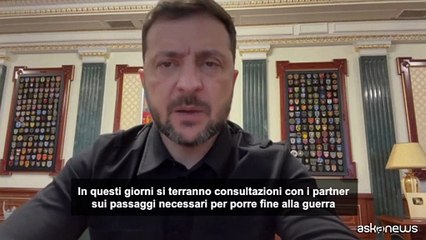 Zelensky: Delegazione pronta per colloqui di pace con USA in Svizzera