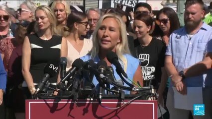 Marjorie Taylor Greene annonce sa démission du Congrès américain