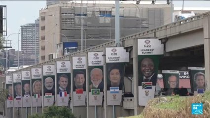 Le sommet du G20 s'ouvre en Afrique du Sud : Ukraine et climat au menu