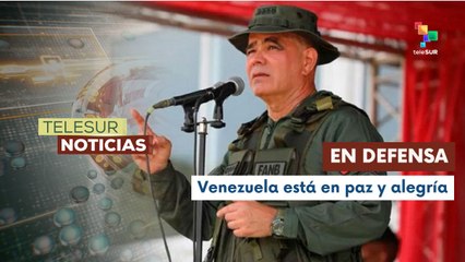 FANB de Venezuela ratifica su compromiso con la defensa del país