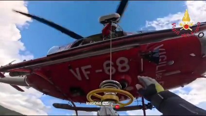 Bagaladi, si inoltra nel bosco e non fa ritorno: individuato e recuperato dai Vigili del fuoco