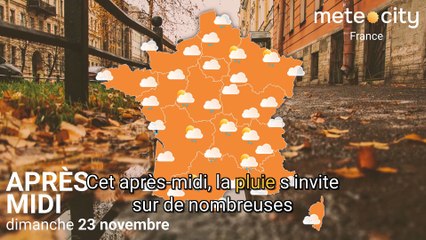 Bulletin météo France du dimanche 23 novembre 2025